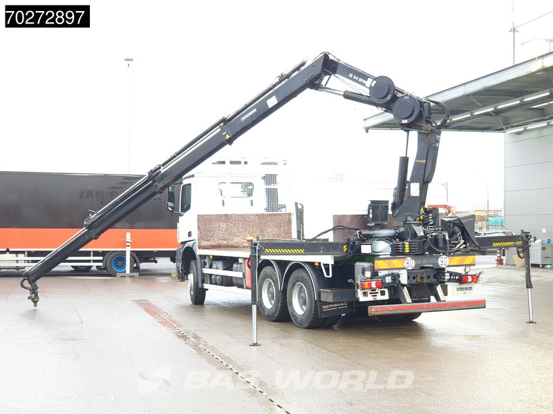 Mercedes-Benz Arocs 2636 6X4 Hiab 144 E-3 Hipro Kran Crane Remote Full Steel Euro 6 - Nákladní automobil valníkový/ Plošinový, Auto s hydraulickou rukou: obrázek 2 Mercedes-Benz Arocs 2636 6X4 Hiab 144 E-3 Hipro Kran Crane Remote Full Steel Euro 6 - Nákladní automobil valníkový/ Plošinový, Auto s hydraulickou rukou: obrázek 2