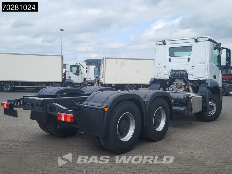 Mercedes-Benz Arocs 2636 6X4 NEW chassis Flywheel PTO Big-Axle Automatic Steelsuspension Euro 6 - Podvozek s kabinou: obrázek 5 Mercedes-Benz Arocs 2636 6X4 NEW chassis Flywheel PTO Big-Axle Automatic Steelsuspension Euro 6 - Podvozek s kabinou: obrázek 5
