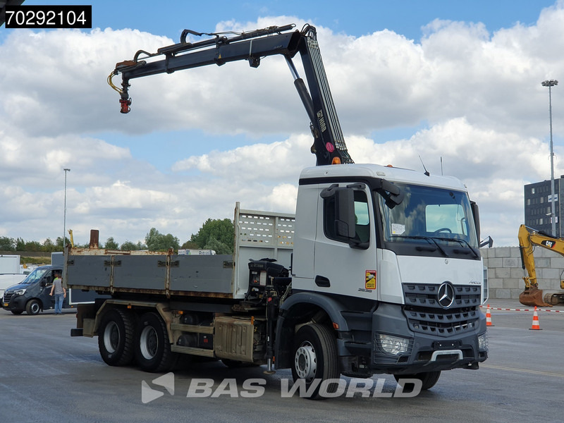 Mercedes-Benz Arocs 2636 Arocs 6X4 8m3 Forez Bennes Tipper HIAB 144 B-2 Hiduo Crane Steelsuspension Automatic Euro 6 - Sklápěč, Auto s hydraulickou rukou: obrázek 3 Mercedes-Benz Arocs 2636 Arocs 6X4 8m3 Forez Bennes Tipper HIAB 144 B-2 Hiduo Crane Steelsuspension Automatic Euro 6 - Sklápěč, Auto s hydraulickou rukou: obrázek 3
