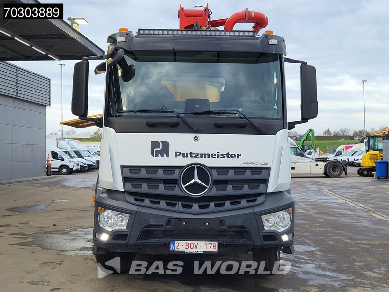 Autočerpadlo Mercedes-Benz Arocs 2640 Arocs 6X4 Belgium Truck Putzmeister 36mtrs Concrete Pump Euro 6: obrázek 12