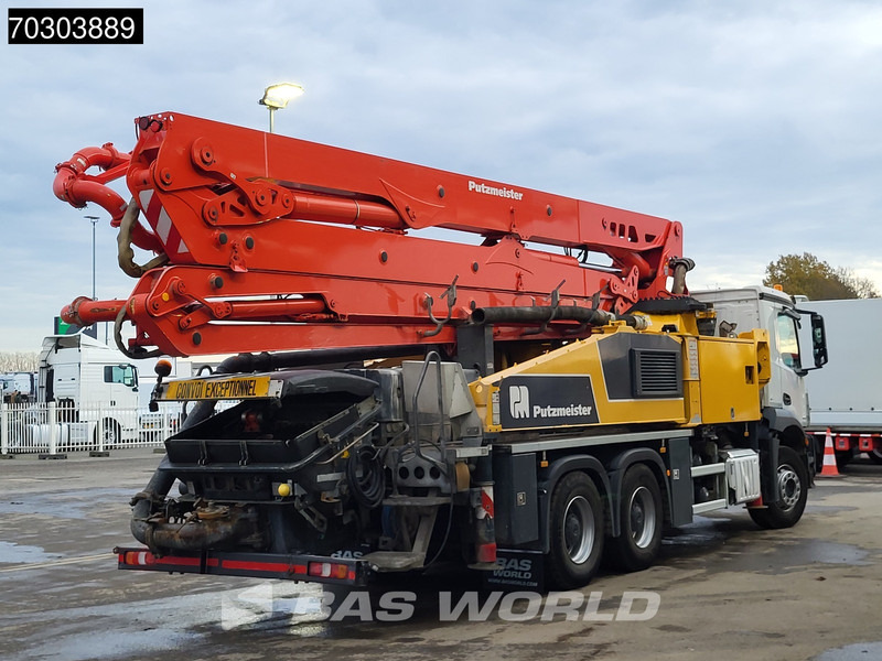 Autočerpadlo Mercedes-Benz Arocs 2640 Arocs 6X4 Belgium Truck Putzmeister 36mtrs Concrete Pump Euro 6: obrázek 10