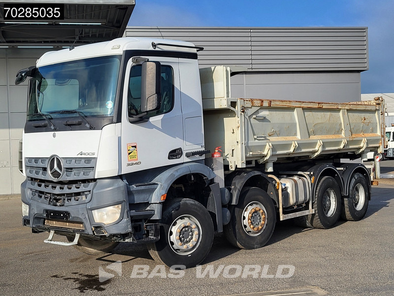 Sklápěč Mercedes-Benz Arocs 3240 8X4 12m3 2-side Tipper Steel Suspension Automatic Big-Axle Euro 6: obrázek 7