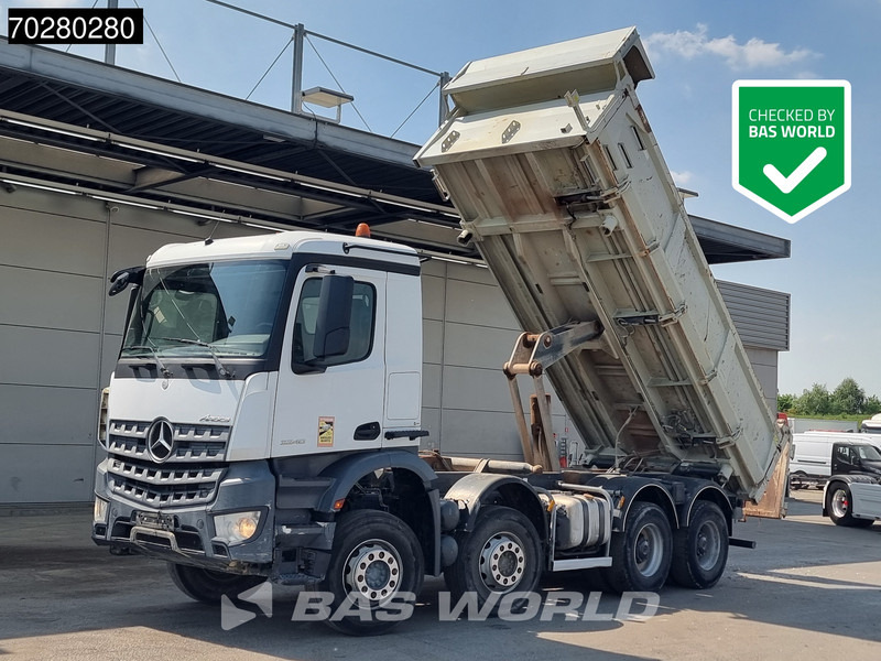 Mercedes-Benz Arocs 3240 8X4 12m3 3-Side Tipper Automatic Euro 6 - Sklápěč: obrázek 1 Mercedes-Benz Arocs 3240 8X4 12m3 3-Side Tipper Automatic Euro 6 - Sklápěč: obrázek 1