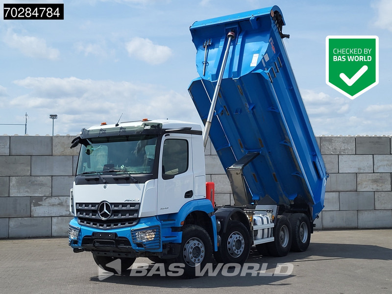 Mercedes-Benz Arocs 3243 8X4 16m3 tipper Big-Axle Steelsuspension Automatic Navi Euro 6 - Sklápěč: obrázek 1 Mercedes-Benz Arocs 3243 8X4 16m3 tipper Big-Axle Steelsuspension Automatic Navi Euro 6 - Sklápěč: obrázek 1