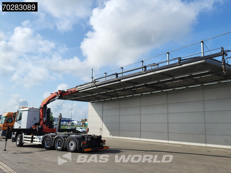 Mercedes-Benz Arocs 3245 Actros 8X4 Palfinger PK22002 EH Crane 17tons hooklift Big-Axle Lift+Lenkachse Navi Euro 6 - Hákový nosič kontejnerů, Auto s hydraulickou rukou: obrázek 2 Mercedes-Benz Arocs 3245 Actros 8X4 Palfinger PK22002 EH Crane 17tons hooklift Big-Axle Lift+Lenkachse Navi Euro 6 - Hákový nosič kontejnerů, Auto s hydraulickou rukou: obrázek 2