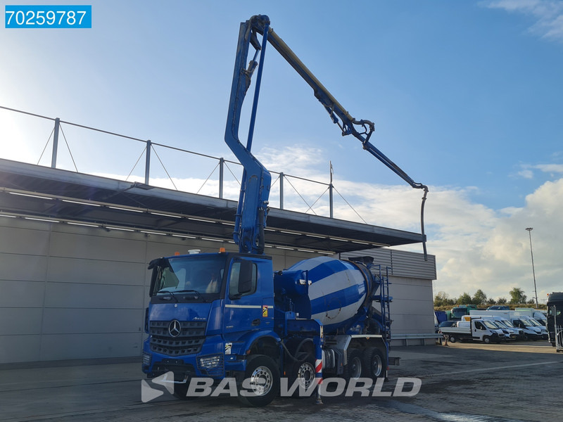 Mercedes-Benz Arocs 3251 8X4 PUMI Putzmeister TMM 24 + Liebherr 7m3 Mixer Retarder Euro 6 - Autočerpadlo: obrázek 2 Mercedes-Benz Arocs 3251 8X4 PUMI Putzmeister TMM 24 + Liebherr 7m3 Mixer Retarder Euro 6 - Autočerpadlo: obrázek 2
