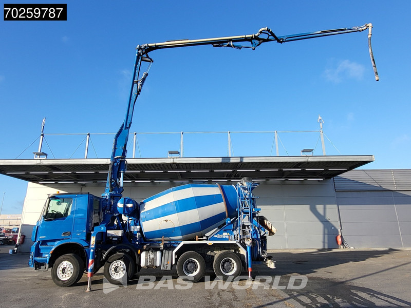 Mercedes-Benz Arocs 3251 8X4 PUMI Putzmeister TMM 24 + Liebherr 7m3 Mixer Retarder Euro 6 - Autočerpadlo: obrázek 5 Mercedes-Benz Arocs 3251 8X4 PUMI Putzmeister TMM 24 + Liebherr 7m3 Mixer Retarder Euro 6 - Autočerpadlo: obrázek 5