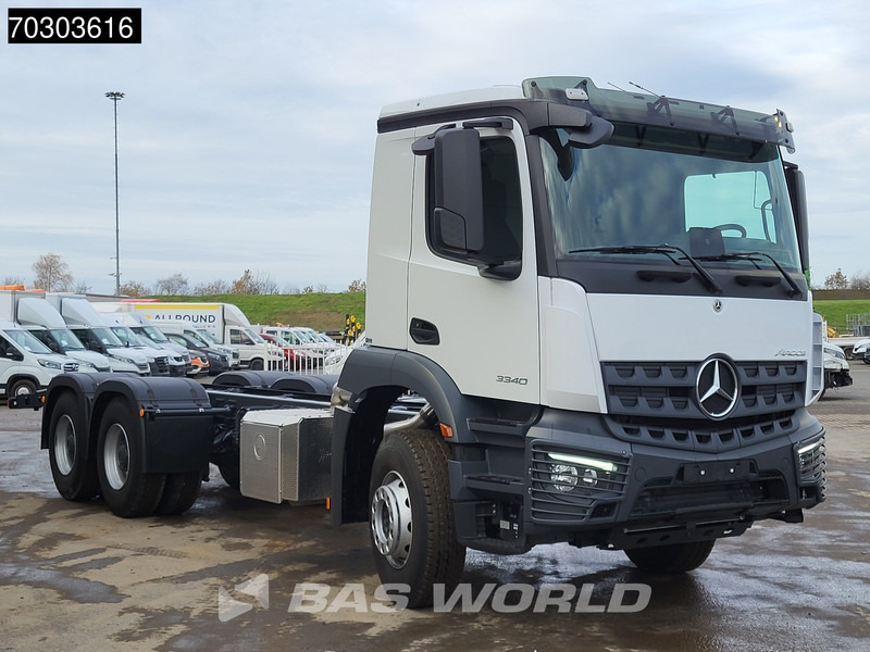 Mercedes-Benz Arocs 3340 6X4 NEW! Euro 5 Full Steel Big Axle Automatic - Podvozek s kabinou: obrázek 3 Mercedes-Benz Arocs 3340 6X4 NEW! Euro 5 Full Steel Big Axle Automatic - Podvozek s kabinou: obrázek 3