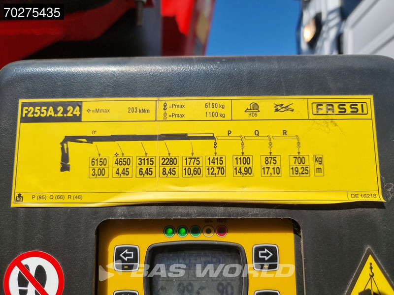 Mercedes-Benz Arocs 3348 6X4 Fassi F255A2.24 Kran Crane 9m3 3-Sided Tipper Big-Axle Euro 6 leasing Mercedes-Benz Arocs 3348 6X4 Fassi F255A2.24 Kran Crane 9m3 3-Sided Tipper Big-Axle Euro 6: obrázek 9
