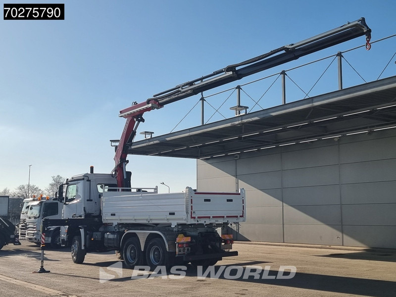 Mercedes-Benz Arocs 3348 6X6 Full Steel Retarder Fassi 25T/M Crane Kran Euro 6 - Sklápěč, Auto s hydraulickou rukou: obrázek 2 Mercedes-Benz Arocs 3348 6X6 Full Steel Retarder Fassi 25T/M Crane Kran Euro 6 - Sklápěč, Auto s hydraulickou rukou: obrázek 2