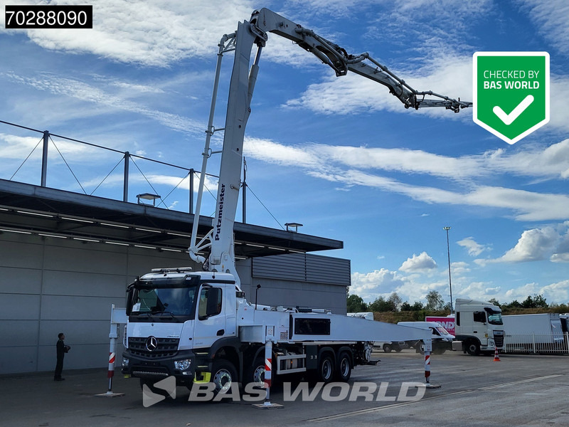 Mercedes-Benz Arocs 3740 8X4 Putzmeister M42-5 Betonpomp Big-Axle Steelsuspension Euro 6 - Autočerpadlo: obrázek 1 Mercedes-Benz Arocs 3740 8X4 Putzmeister M42-5 Betonpomp Big-Axle Steelsuspension Euro 6 - Autočerpadlo: obrázek 1