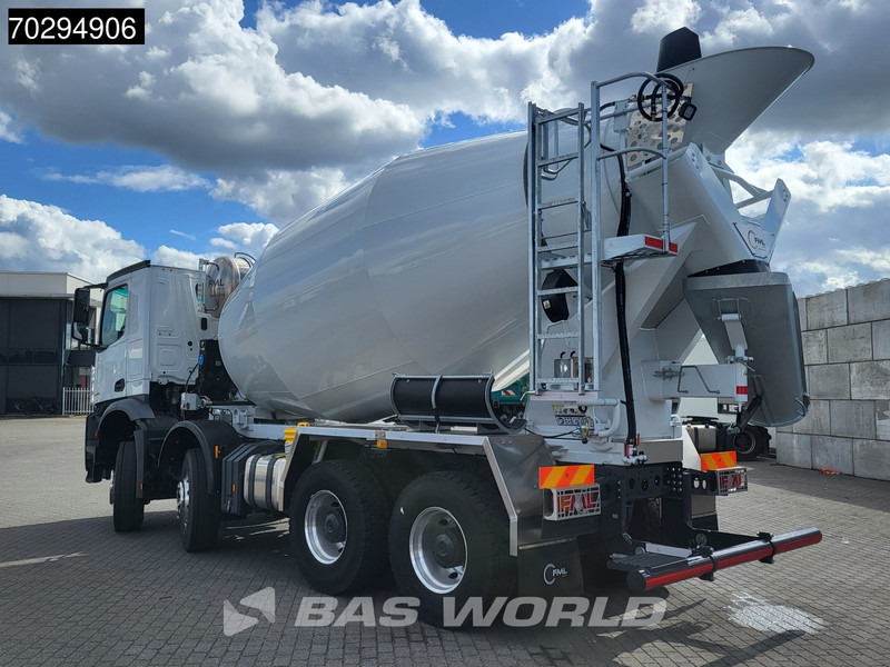 Mercedes-Benz Arocs 3743 8X4 New! 10m3 FML BSH 103 Mixer Steelsuspension Big-Axle Automatic Euro 6 - Autodomíchávač: obrázek 2 Mercedes-Benz Arocs 3743 8X4 New! 10m3 FML BSH 103 Mixer Steelsuspension Big-Axle Automatic Euro 6 - Autodomíchávač: obrázek 2