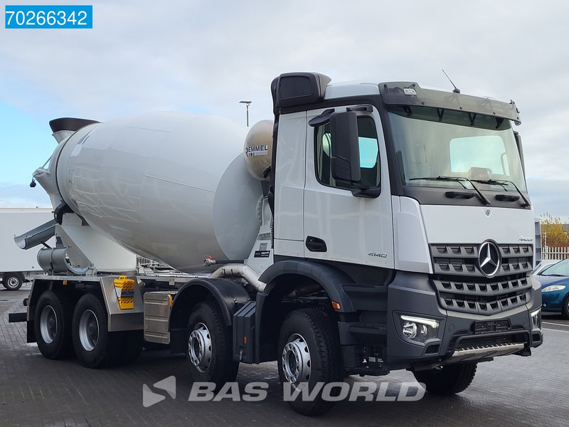 Nový Autodomíchávač Mercedes-Benz Arocs 4140 8X4 NEW 10m3 Remmel mixer Big-Axle Steelsuspension Euro 3: obrázek 6