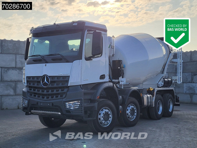 Mercedes-Benz Arocs 4142 8X4 NEW! 10m3 SchwingStetter Mixer Manual Steel suspension BigAxle Euro3 - Autodomíchávač: obrázek 1 Mercedes-Benz Arocs 4142 8X4 NEW! 10m3 SchwingStetter Mixer Manual Steel suspension BigAxle Euro3 - Autodomíchávač: obrázek 1