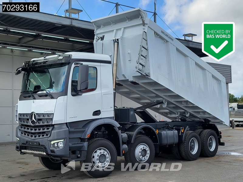 Mercedes-Benz Arocs 4245 8X4 New! 22m3 Meiller Kipper Big-Axle Steelsuspension Manual Euro 3 - Sklápěč: obrázek 1 Mercedes-Benz Arocs 4245 8X4 New! 22m3 Meiller Kipper Big-Axle Steelsuspension Manual Euro 3 - Sklápěč: obrázek 1