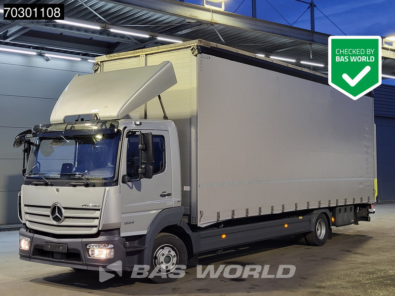 Mercedes-Benz Atego 1224 4X2 280cm height box 1500kg Ladebordwand Automatic Euro 6 - Plachtový nákladní auto: obrázek 1 Mercedes-Benz Atego 1224 4X2 280cm height box 1500kg Ladebordwand Automatic Euro 6 - Plachtový nákladní auto: obrázek 1