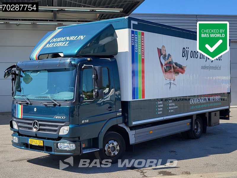 Mercedes-Benz Atego 816 4X2 NL-Truck Ladebordwand Automatic Euro 5 - Skříňový nákladní auto: obrázek 1 Mercedes-Benz Atego 816 4X2 NL-Truck Ladebordwand Automatic Euro 5 - Skříňový nákladní auto: obrázek 1