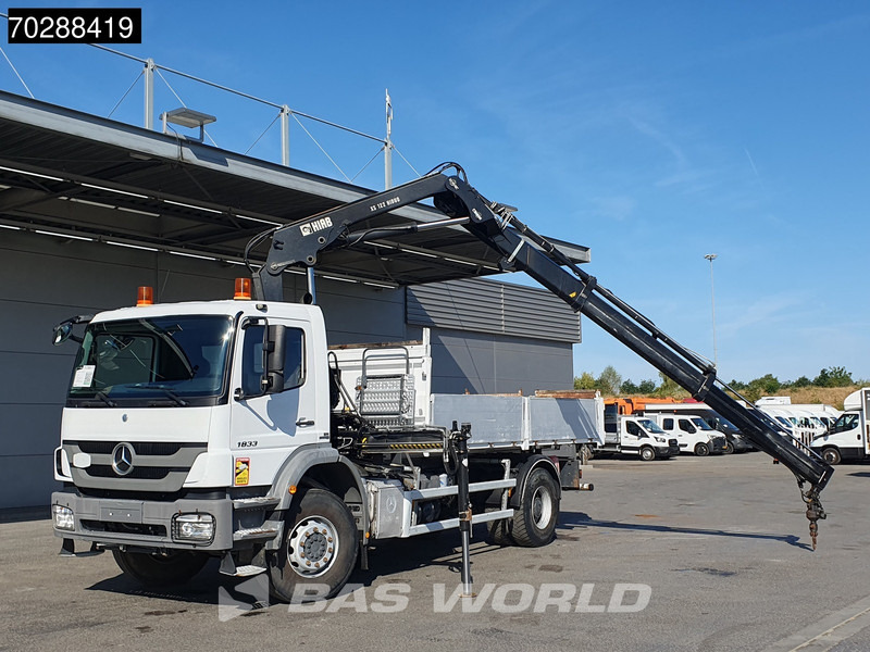 Mercedes-Benz Axor 1833 Axor 4X2 HIAB XS B-122 HIDUO Crane Kran Manual Steelsuspension Big-Axle Euro 5 - Sklápěč, Auto s hydraulickou rukou: obrázek 5 Mercedes-Benz Axor 1833 Axor 4X2 HIAB XS B-122 HIDUO Crane Kran Manual Steelsuspension Big-Axle Euro 5 - Sklápěč, Auto s hydraulickou rukou: obrázek 5