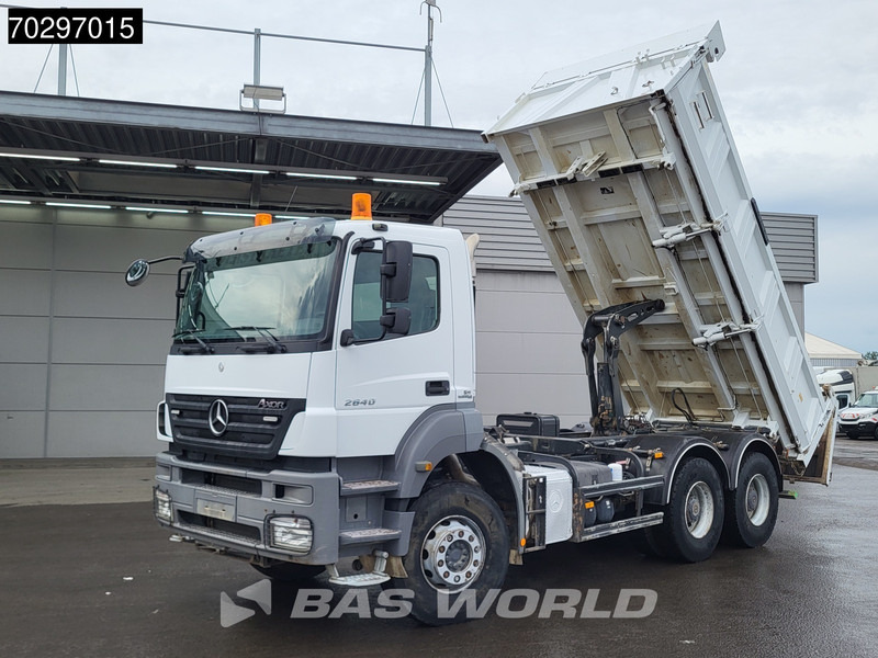 Mercedes-Benz Axor 2640 6X4 10m3 Meiller Tipper Steelsuspension Manual Euro 4 - Sklápěč: obrázek 1 Mercedes-Benz Axor 2640 6X4 10m3 Meiller Tipper Steelsuspension Manual Euro 4 - Sklápěč: obrázek 1