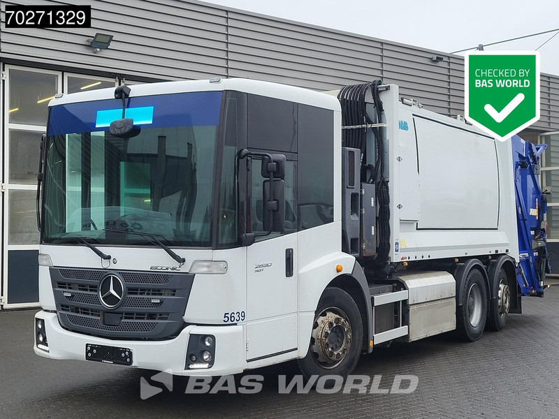Mercedes-Benz Econic 2630 6X2 17m3 Joab Anaconda twin Lenkachse CNG Euro 6 - Vůz na odvoz odpadků: obrázek 1 Mercedes-Benz Econic 2630 6X2 17m3 Joab Anaconda twin Lenkachse CNG Euro 6 - Vůz na odvoz odpadků: obrázek 1