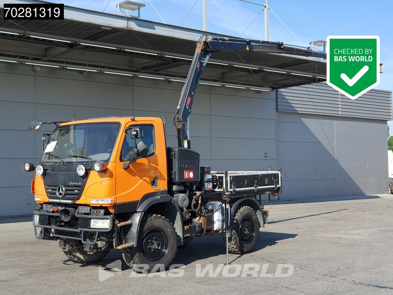 Mercedes-Benz U20 4X4 Hiab 022D-3 HIDUO Kran Crane Hydraulic Euro 5 - Nákladní automobil valníkový/ Plošinový, Auto s hydraulickou rukou: obrázek 1 Mercedes-Benz U20 4X4 Hiab 022D-3 HIDUO Kran Crane Hydraulic Euro 5 - Nákladní automobil valníkový/ Plošinový, Auto s hydraulickou rukou: obrázek 1