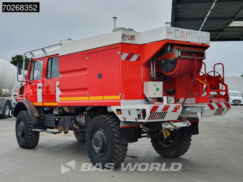 Hasičský vůz Mercedes-Benz U5000 4X4 Camiva FIRE TRUCK SUPERSTRUCTURE NOT WORKING Automatic: obrázek 9