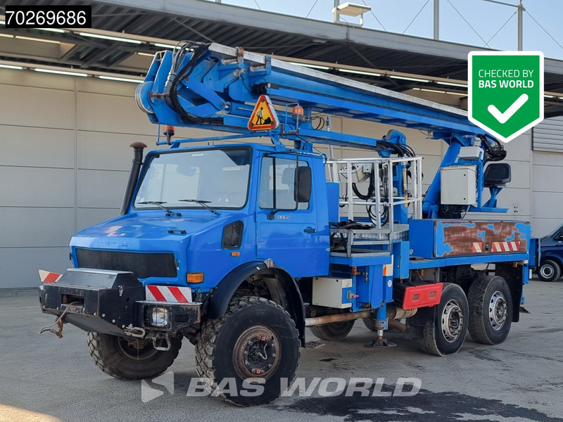 Mercedes-Benz Unimog 6X6 Unimog Engin EGI TP 226 hubarbeitsbühne Manual Euro 2 - Auto s hydraulickou rukou: obrázek 1 Mercedes-Benz Unimog 6X6 Unimog Engin EGI TP 226 hubarbeitsbühne Manual Euro 2 - Auto s hydraulickou rukou: obrázek 1