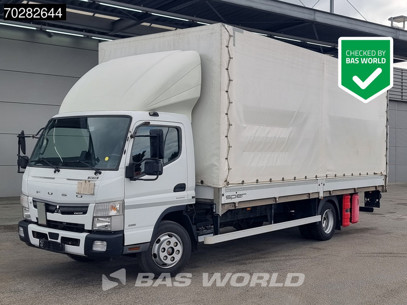 Mitsubishi 7C18 4X2 1000kg Ladebordwand Automatic Euro 6 - Plachtový nákladní auto: obrázek 1 Mitsubishi 7C18 4X2 1000kg Ladebordwand Automatic Euro 6 - Plachtový nákladní auto: obrázek 1