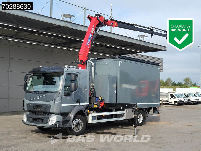 Volvo FL 250 4X2 Mobile workshop HMF 1320K-RCS Crane manbasket 2000kg Ladebordwand - Nákladní auto, Auto s hydraulickou rukou: obrázek 1 Volvo FL 250 4X2 Mobile workshop HMF 1320K-RCS Crane manbasket 2000kg Ladebordwand - Nákladní auto, Auto s hydraulickou rukou: obrázek 1