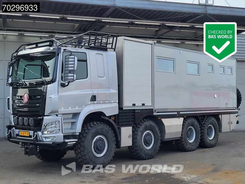 Tatra T158 8X8 NL-Truck 8x8 Off-Grid Camper Hydraulic Winch Generator Retarder Airco Euro 6 - Obytný vůz: obrázek 1 Tatra T158 8X8 NL-Truck 8x8 Off-Grid Camper Hydraulic Winch Generator Retarder Airco Euro 6 - Obytný vůz: obrázek 1