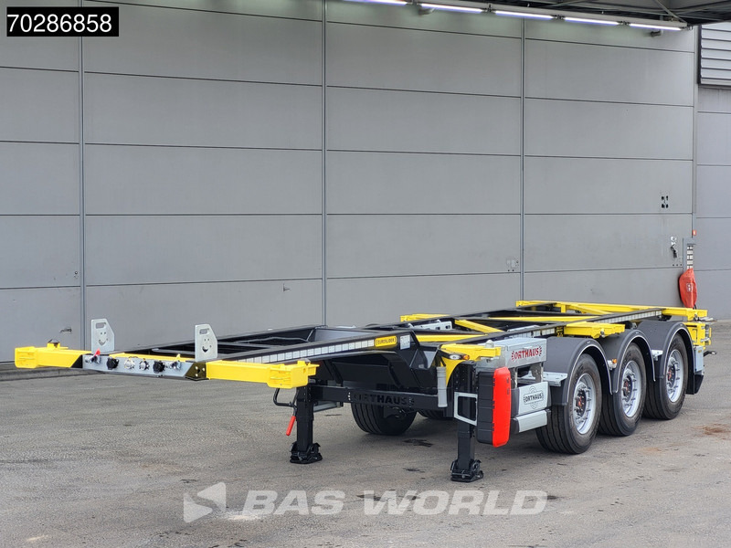 Orthaus CGS (Euro Slider 500) 3 axles Multi 45ft Lift Axle extendable SAF - Kontejnerovy návěs/ Výměnná nástavba: obrázek 2 Orthaus CGS (Euro Slider 500) 3 axles Multi 45ft Lift Axle extendable SAF - Kontejnerovy návěs/ Výměnná nástavba: obrázek 2