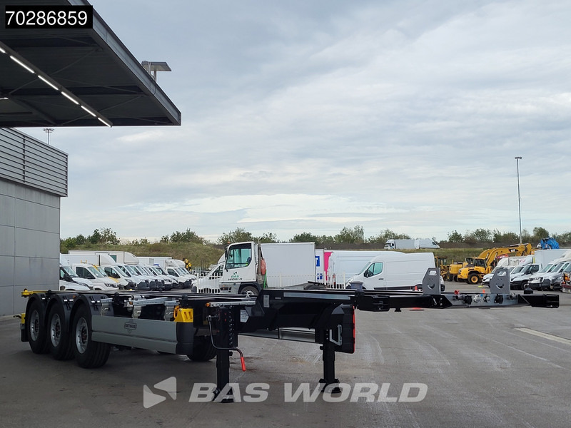 Orthaus TR 3 axles Mutli'45 Lift Axle Extendable SAF - Kontejnerovy návěs/ Výměnná nástavba: obrázek 5 Orthaus TR 3 axles Mutli'45 Lift Axle Extendable SAF - Kontejnerovy návěs/ Výměnná nástavba: obrázek 5
