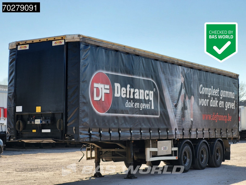 Pacton TPD 339 1xLift+2xLenkachse Kooiaap - Plachtový návěs: obrázek 1 Pacton TPD 339 1xLift+2xLenkachse Kooiaap - Plachtový návěs: obrázek 1