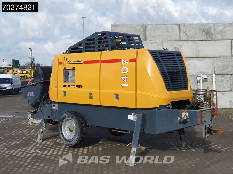 Putzmeister BSA 1407 D5 CONCRETE PUMP - Betonářská technika: obrázek 5 Putzmeister BSA 1407 D5 CONCRETE PUMP - Betonářská technika: obrázek 5