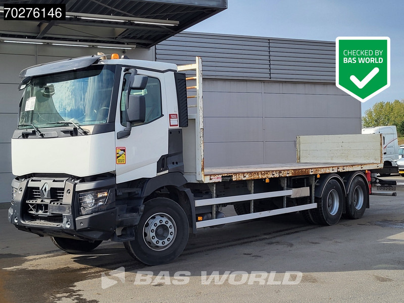 Renault C 380 6X4 7500mm platform Automatic Retarder Euro 6 - Nákladní automobil valníkový/ Plošinový: obrázek 1 Renault C 380 6X4 7500mm platform Automatic Retarder Euro 6 - Nákladní automobil valníkový/ Plošinový: obrázek 1