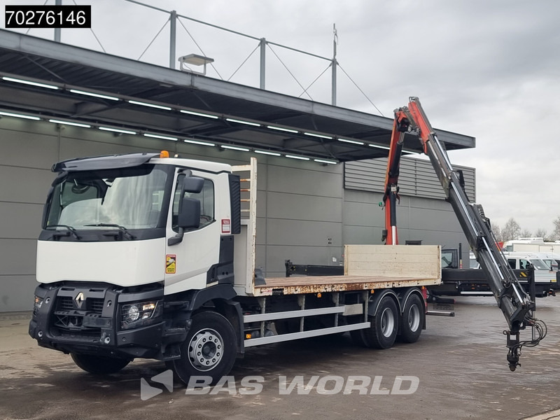 Renault C 380 6X4 Palfinger PK18002-EH C Remote Retarder Euro 6 - Nákladní automobil valníkový/ Plošinový, Auto s hydraulickou rukou: obrázek 5 Renault C 380 6X4 Palfinger PK18002-EH C Remote Retarder Euro 6 - Nákladní automobil valníkový/ Plošinový, Auto s hydraulickou rukou: obrázek 5
