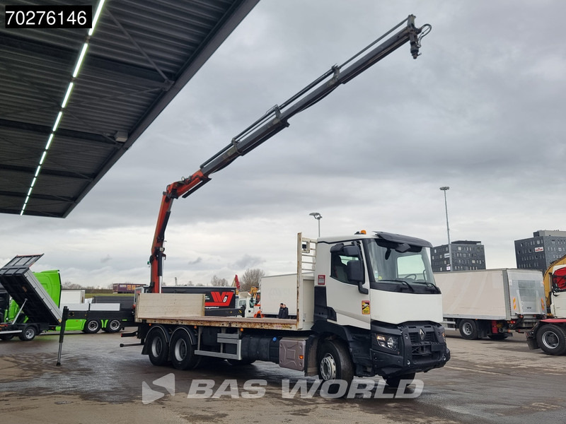 Renault C 380 6X4 Palfinger PK18002-EH C Remote Retarder Euro 6 - Nákladní automobil valníkový/ Plošinový, Auto s hydraulickou rukou: obrázek 3 Renault C 380 6X4 Palfinger PK18002-EH C Remote Retarder Euro 6 - Nákladní automobil valníkový/ Plošinový, Auto s hydraulickou rukou: obrázek 3