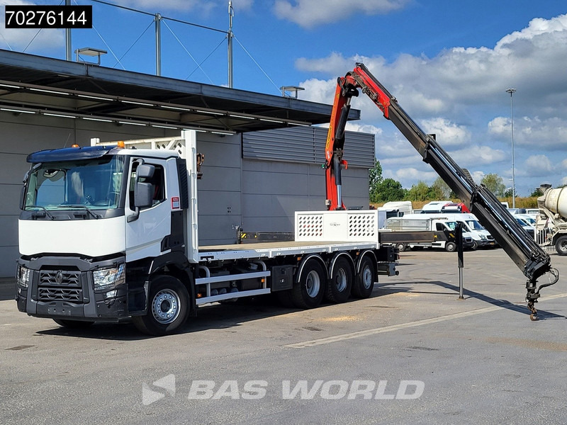 Renault C 380 8X4 Palfinger PK 23001 EH Remote Lift+Lenkachse Euro 6 - Nákladní automobil valníkový/ Plošinový, Auto s hydraulickou rukou: obrázek 3 Renault C 380 8X4 Palfinger PK 23001 EH Remote Lift+Lenkachse Euro 6 - Nákladní automobil valníkový/ Plošinový, Auto s hydraulickou rukou: obrázek 3