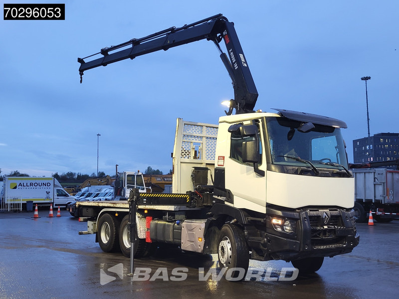 Renault C 430 6X4 HIAB 188 ES-3 X-HIDUO Crane Retarder Steelsuspension Big-Axle Euro 6 - Nákladní automobil valníkový/ Plošinový, Auto s hydraulickou rukou: obrázek 3 Renault C 430 6X4 HIAB 188 ES-3 X-HIDUO Crane Retarder Steelsuspension Big-Axle Euro 6 - Nákladní automobil valníkový/ Plošinový, Auto s hydraulickou rukou: obrázek 3