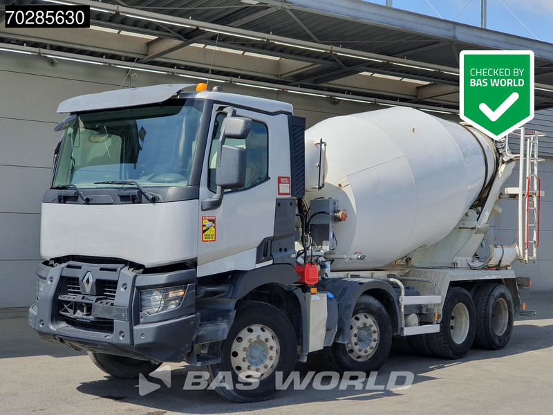 Renault C 430 8X4 9m3 Euromixbeton Mixer Steelsuspension Automatic Euro 6 - Autodomíchávač: obrázek 1 Renault C 430 8X4 9m3 Euromixbeton Mixer Steelsuspension Automatic Euro 6 - Autodomíchávač: obrázek 1