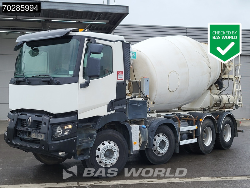 Renault C 430 8X4 9m3 IMER Mixer Big-Axle Steelsuspension Automatic Euro 6 - Autodomíchávač: obrázek 1 Renault C 430 8X4 9m3 IMER Mixer Big-Axle Steelsuspension Automatic Euro 6 - Autodomíchávač: obrázek 1
