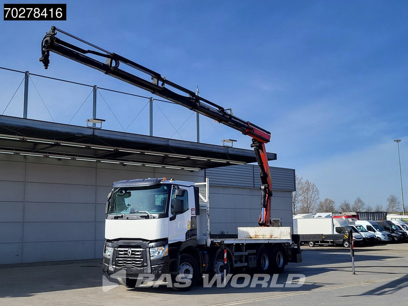 Renault C 430 8X4 Palfinger PK33002EH Euro 6 Big Axle - Nákladní automobil valníkový/ Plošinový, Auto s hydraulickou rukou: obrázek 3 Renault C 430 8X4 Palfinger PK33002EH Euro 6 Big Axle - Nákladní automobil valníkový/ Plošinový, Auto s hydraulickou rukou: obrázek 3
