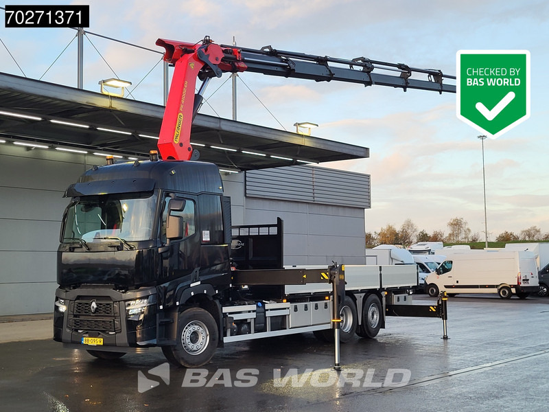 Renault C 480 6X2 NEW! Palfinger PK41002 EH Crane Kran ACC Euro 6 - Nákladní automobil valníkový/ Plošinový, Auto s hydraulickou rukou: obrázek 1 Renault C 480 6X2 NEW! Palfinger PK41002 EH Crane Kran ACC Euro 6 - Nákladní automobil valníkový/ Plošinový, Auto s hydraulickou rukou: obrázek 1