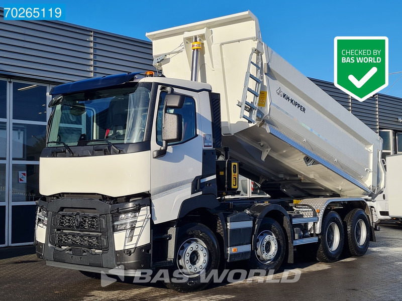 Renault C 480 8X4 NEW! 18m3 KH Kipper Big Axle Full steel OPTIBRAKE+ Euro 6 - Sklápěč: obrázek 1 Renault C 480 8X4 NEW! 18m3 KH Kipper Big Axle Full steel OPTIBRAKE+ Euro 6 - Sklápěč: obrázek 1