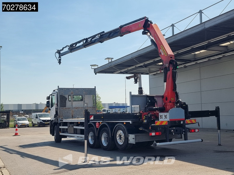 Renault C 480 8X4 Palfinger 24.001 SLD5 Kran Crane Lift-Lenkachse Euro 6 - Nákladní automobil valníkový/ Plošinový, Auto s hydraulickou rukou: obrázek 2 Renault C 480 8X4 Palfinger 24.001 SLD5 Kran Crane Lift-Lenkachse Euro 6 - Nákladní automobil valníkový/ Plošinový, Auto s hydraulickou rukou: obrázek 2
