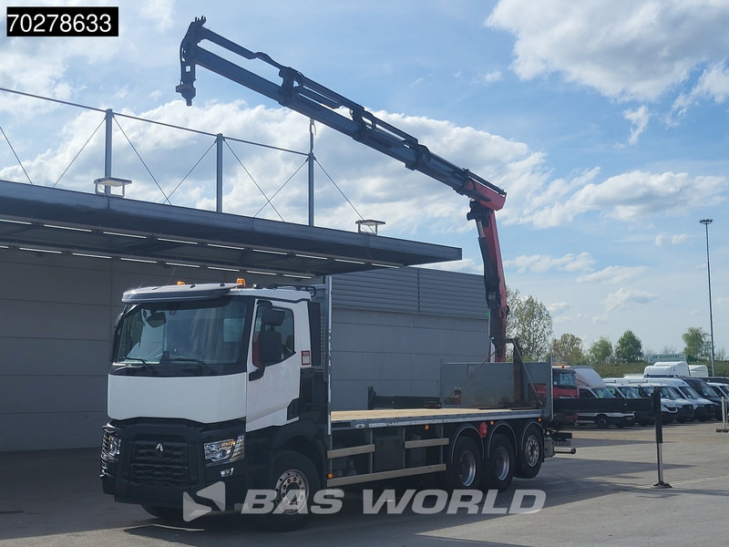 Renault C 480 8X4 Palfinger PK24.001 SLD5 Crane Kran Automatic Liftachse Euro 6 - Nákladní automobil valníkový/ Plošinový, Auto s hydraulickou rukou: obrázek 3 Renault C 480 8X4 Palfinger PK24.001 SLD5 Crane Kran Automatic Liftachse Euro 6 - Nákladní automobil valníkový/ Plošinový, Auto s hydraulickou rukou: obrázek 3