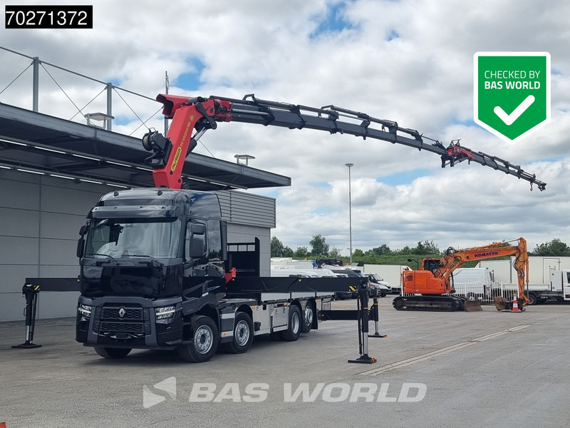 Renault C 520 8X2 Palfinger PK65002 SH Crane Jib Winch Lift+steering Axle Euro 6 - Nákladní automobil valníkový/ Plošinový, Auto s hydraulickou rukou: obrázek 1 Renault C 520 8X2 Palfinger PK65002 SH Crane Jib Winch Lift+steering Axle Euro 6 - Nákladní automobil valníkový/ Plošinový, Auto s hydraulickou rukou: obrázek 1