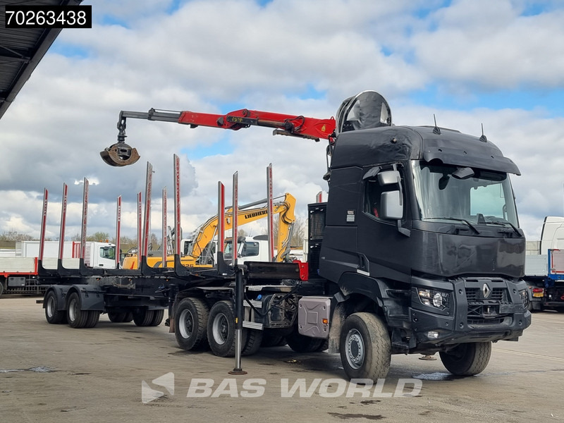 Renault K 520 6X6 Holz Kran Palfinger Q180Z96 6x6 Big-Axle Steelsuspension - Lesovůz, Auto s hydraulickou rukou: obrázek 2 Renault K 520 6X6 Holz Kran Palfinger Q180Z96 6x6 Big-Axle Steelsuspension - Lesovůz, Auto s hydraulickou rukou: obrázek 2