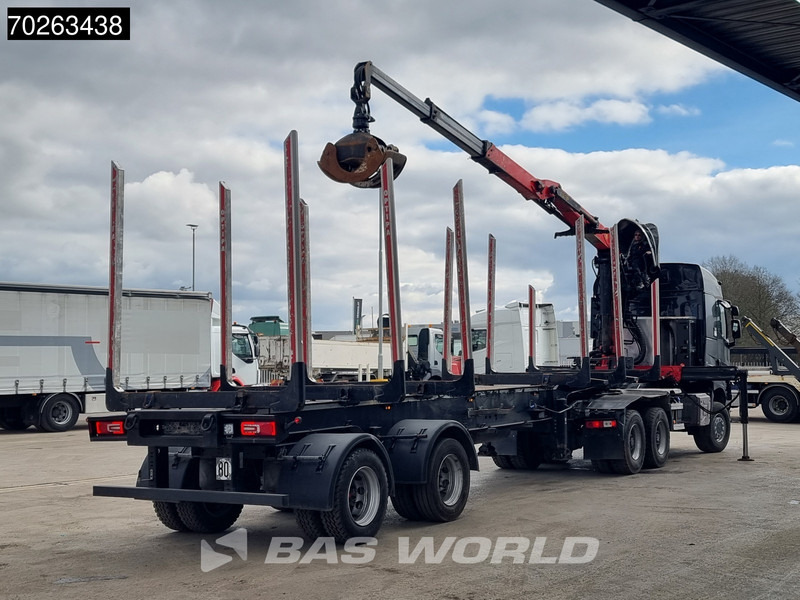 Renault K 520 6X6 Holz Kran Palfinger Q180Z96 6x6 Big-Axle Steelsuspension - Lesovůz, Auto s hydraulickou rukou: obrázek 3 Renault K 520 6X6 Holz Kran Palfinger Q180Z96 6x6 Big-Axle Steelsuspension - Lesovůz, Auto s hydraulickou rukou: obrázek 3
