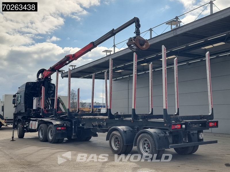 Renault K 520 6X6 Holz Kran Palfinger Q180Z96 6x6 Big-Axle Steelsuspension - Lesovůz, Auto s hydraulickou rukou: obrázek 5 Renault K 520 6X6 Holz Kran Palfinger Q180Z96 6x6 Big-Axle Steelsuspension - Lesovůz, Auto s hydraulickou rukou: obrázek 5